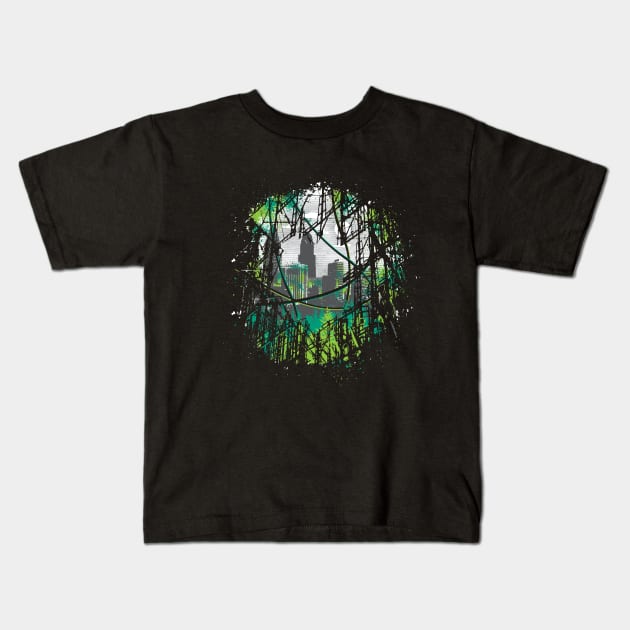 Abandoned City Kids T-Shirt by Daletheskater